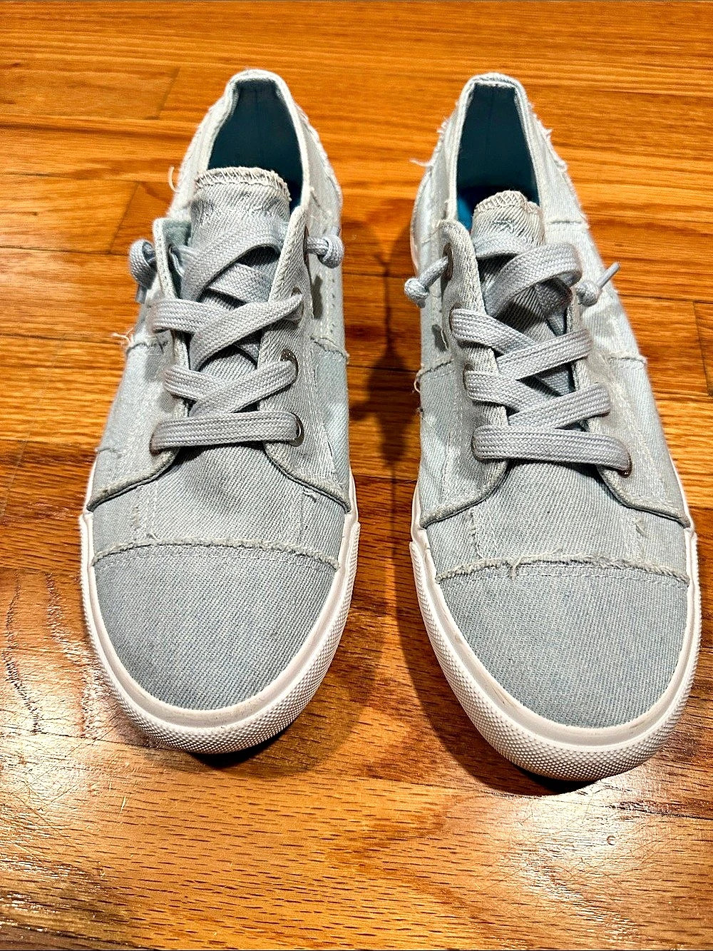 Blowfish Blue Canvas Sneakers